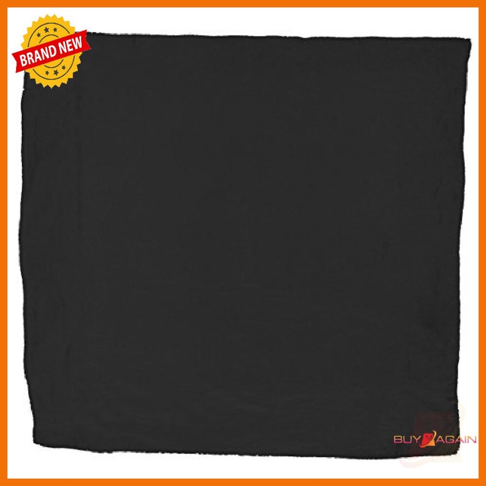 Men's Solid Silk Scarf Lightweight Breathable Fas… - image 2